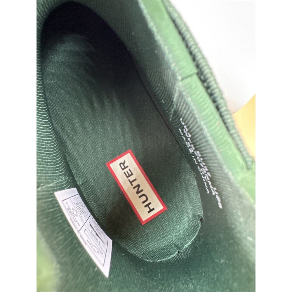 Hunter Original Chelsea Women's Waterproof Ankle Rain Boots, Green Size 6 - Picture 13 of 16